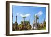 Indein Stupa Complex, Inle Lake, Myanmar-Keren Su-Framed Photographic Print