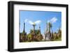 Indein Stupa Complex, Inle Lake, Myanmar-Keren Su-Framed Photographic Print