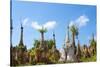 Indein Stupa Complex, Inle Lake, Myanmar-Keren Su-Stretched Canvas