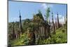 Indein Stupa Complex, Inle Lake, Myanmar-Keren Su-Mounted Photographic Print