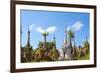 Indein Stupa Complex, Inle Lake, Myanmar-Keren Su-Framed Photographic Print