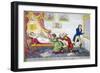 Indelicate Investigation or the Spying D-Glass'S, 1813-George Cruikshank-Framed Giclee Print