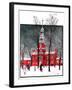 "Indenpendence Hall in Winter,"January 20, 1923-James Preston-Framed Giclee Print