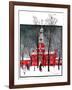 "Indenpendence Hall in Winter,"January 20, 1923-James Preston-Framed Giclee Print