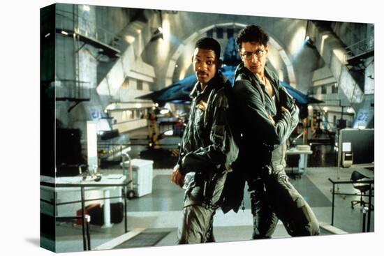 Independence Day De Roland Emmerich Avec Will Smith Et Jeff Goldblum, 1996-null-Stretched Canvas