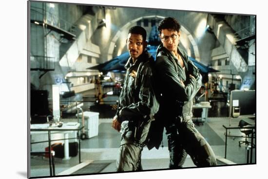Independence Day De Roland Emmerich Avec Will Smith Et Jeff Goldblum, 1996-null-Mounted Photo