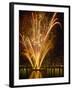 Independence Day Fireworks Launched off Barge in the Middle of the Willamette River, Portland-Steve Terrill-Framed Photographic Print