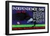 Independence Day July 4Th-null-Framed Art Print