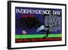 Independence Day July 4Th-null-Framed Art Print