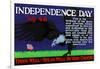 Independence Day July 4Th-null-Framed Art Print