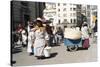 Independence Day Parade, La Paz, Bolivia, South America-Mark Chivers-Stretched Canvas