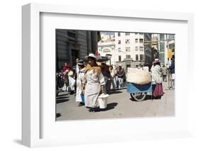 Independence Day Parade, La Paz, Bolivia, South America-Mark Chivers-Framed Photographic Print