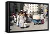 Independence Day Parade, La Paz, Bolivia, South America-Mark Chivers-Framed Stretched Canvas