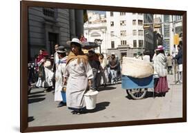 Independence Day Parade, La Paz, Bolivia, South America-Mark Chivers-Framed Photographic Print