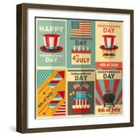 Independence Day-elfivetrov-Framed Art Print