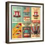 Independence Day-elfivetrov-Framed Art Print