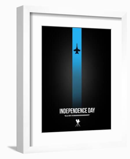 Independence Day-NaxArt-Framed Art Print