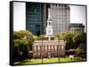 Independence Hall and Pennsylvania State House Buildings, Philadelphia, Pennsylvania, US-Philippe Hugonnard-Framed Stretched Canvas