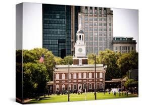 Independence Hall and Pennsylvania State House Buildings, Philadelphia, Pennsylvania, US-Philippe Hugonnard-Stretched Canvas