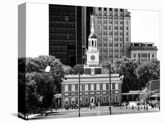 Independence Hall and Pennsylvania State House Buildings, Philadelphia, Pennsylvania, US-Philippe Hugonnard-Stretched Canvas