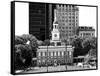 Independence Hall and Pennsylvania State House Buildings, Philadelphia, Pennsylvania, US-Philippe Hugonnard-Framed Stretched Canvas