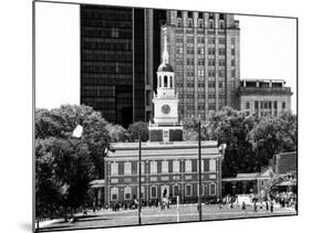 Independence Hall and Pennsylvania State House Buildings, Philadelphia, Pennsylvania, US-Philippe Hugonnard-Mounted Photographic Print