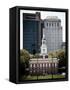 Independence Hall and Pennsylvania State House Buildings, Philadelphia, Pennsylvania, US-Philippe Hugonnard-Framed Stretched Canvas