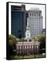 Independence Hall and Pennsylvania State House Buildings, Philadelphia, Pennsylvania, US-Philippe Hugonnard-Framed Stretched Canvas