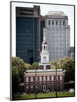 Independence Hall and Pennsylvania State House Buildings, Philadelphia, Pennsylvania, US-Philippe Hugonnard-Mounted Photographic Print