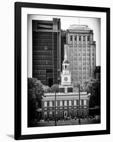 Independence Hall and Pennsylvania State House Buildings, Philadelphia, Pennsylvania, US-Philippe Hugonnard-Framed Photographic Print