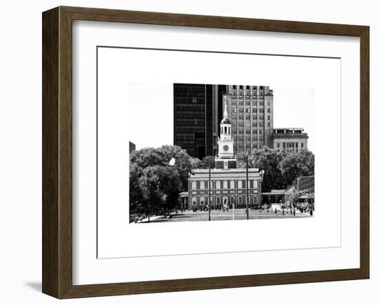 Independence Hall and Pennsylvania State House Buildings, Philadelphia, Pennsylvania, US-Philippe Hugonnard-Framed Art Print