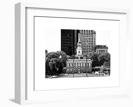 Independence Hall and Pennsylvania State House Buildings, Philadelphia, Pennsylvania, US-Philippe Hugonnard-Framed Art Print