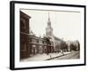 Independence Hall, Chestnut Street, South Side Between 5th and 6th Streets, 1898-James Shields-Framed Photographic Print