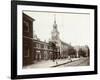 Independence Hall, Chestnut Street, South Side Between 5th and 6th Streets, 1898-James Shields-Framed Photographic Print