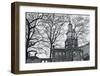 Independence Hall (horizontal)-Erin Clark-Framed Art Print