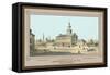 Independence Hall in 1776, Philadelphia-Thompson Westcott-Framed Stretched Canvas