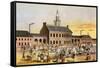 Independence Hall in Philadelphia-null-Framed Stretched Canvas