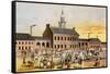 Independence Hall in Philadelphia-null-Framed Stretched Canvas