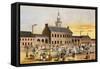 Independence Hall in Philadelphia-null-Framed Stretched Canvas