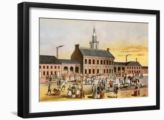 Independence Hall in Philadelphia-null-Framed Giclee Print