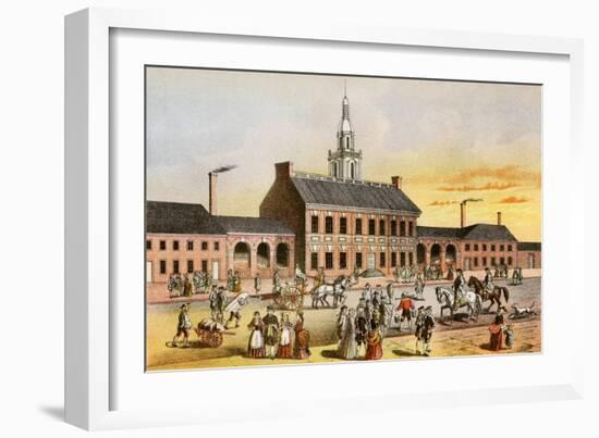 Independence Hall in Philadelphia-null-Framed Giclee Print