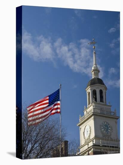 Independence Hall, Philadelphia, Pennsylvania, USA-Alan Copson-Stretched Canvas