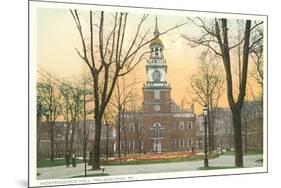 Independence Hall, Philadelphia, Pennsylvania-null-Mounted Art Print