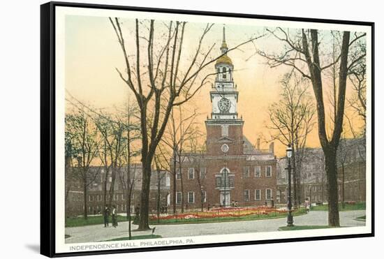 Independence Hall, Philadelphia, Pennsylvania-null-Framed Stretched Canvas