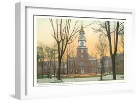 Independence Hall, Philadelphia, Pennsylvania-null-Framed Art Print