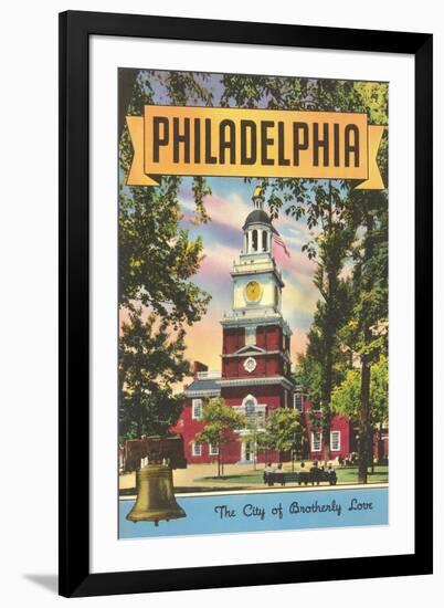 Independence Hall, Philadelphia, Pennsylvania-null-Framed Art Print