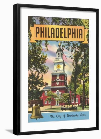 Independence Hall, Philadelphia, Pennsylvania-null-Framed Art Print