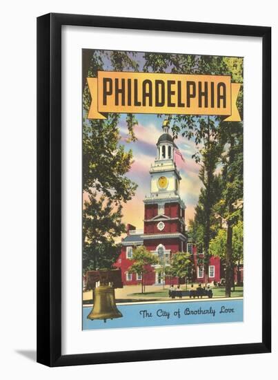 Independence Hall, Philadelphia, Pennsylvania-null-Framed Art Print