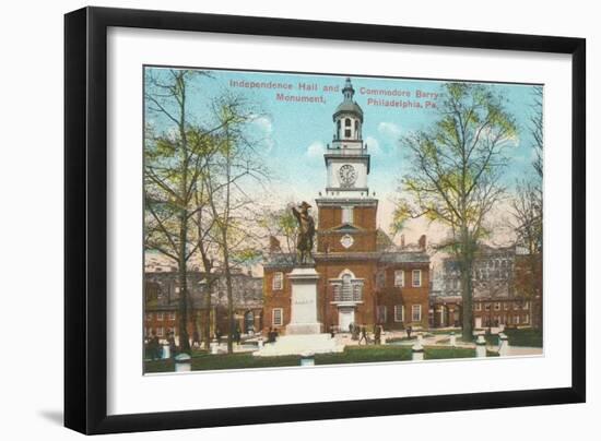 Independence Hall, Philadelphia, Pennsylvania-null-Framed Art Print