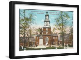 Independence Hall, Philadelphia, Pennsylvania-null-Framed Art Print